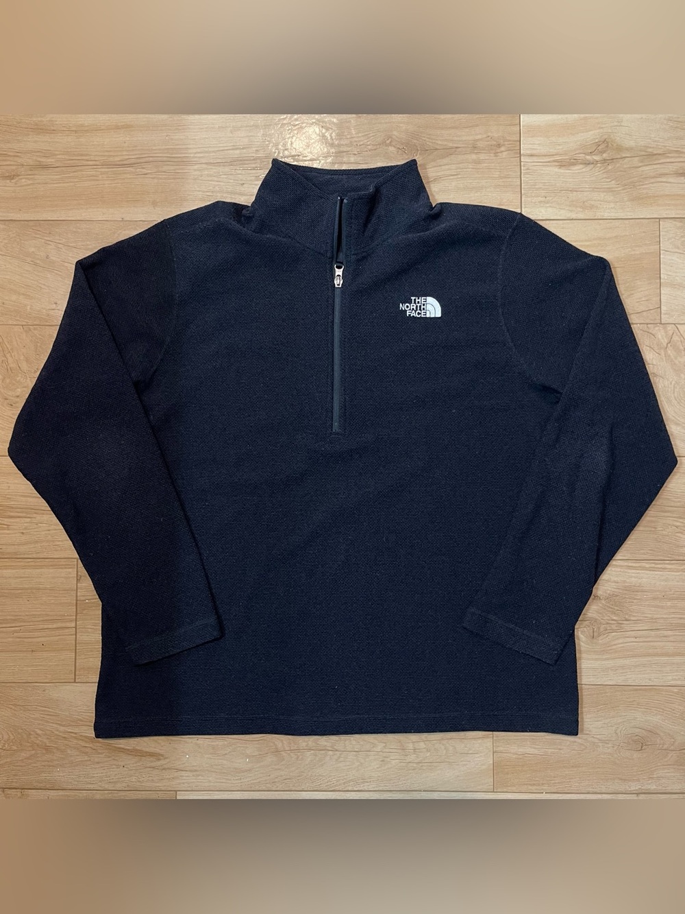 The North Face Men's XL Black Half-Zip Fleece Sweater Pullover